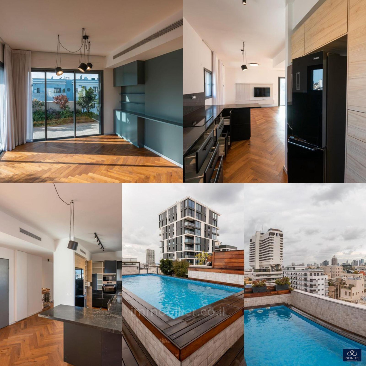 Cobertura 5 cômodos Tel Aviv Lev Tel-Aviv 527-IBL-131