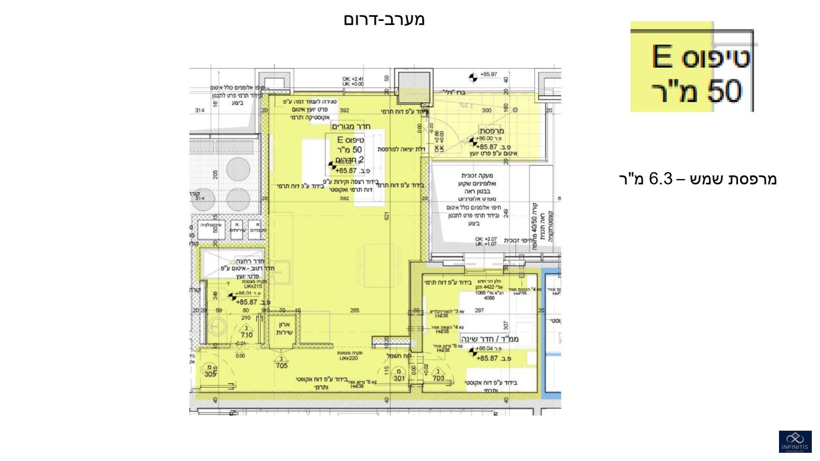 Apartamento 2 cômodos Bat yam Bat yam 527-IBL-139