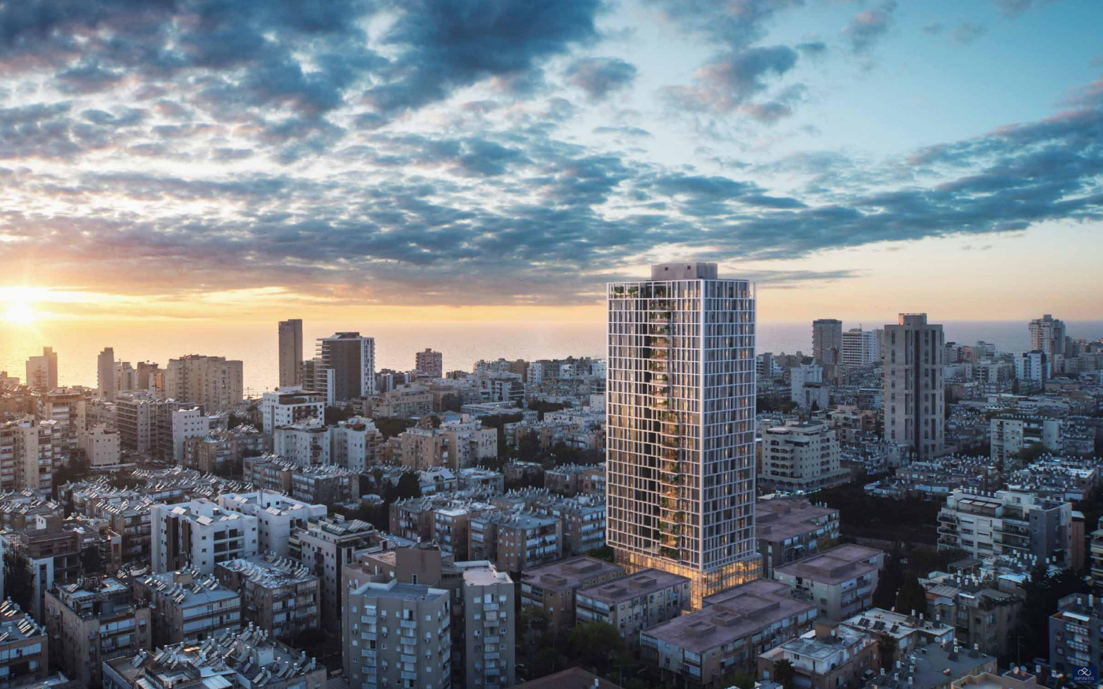 Apartamento 3 cômodos Bat yam Bat yam 527-IBL-162