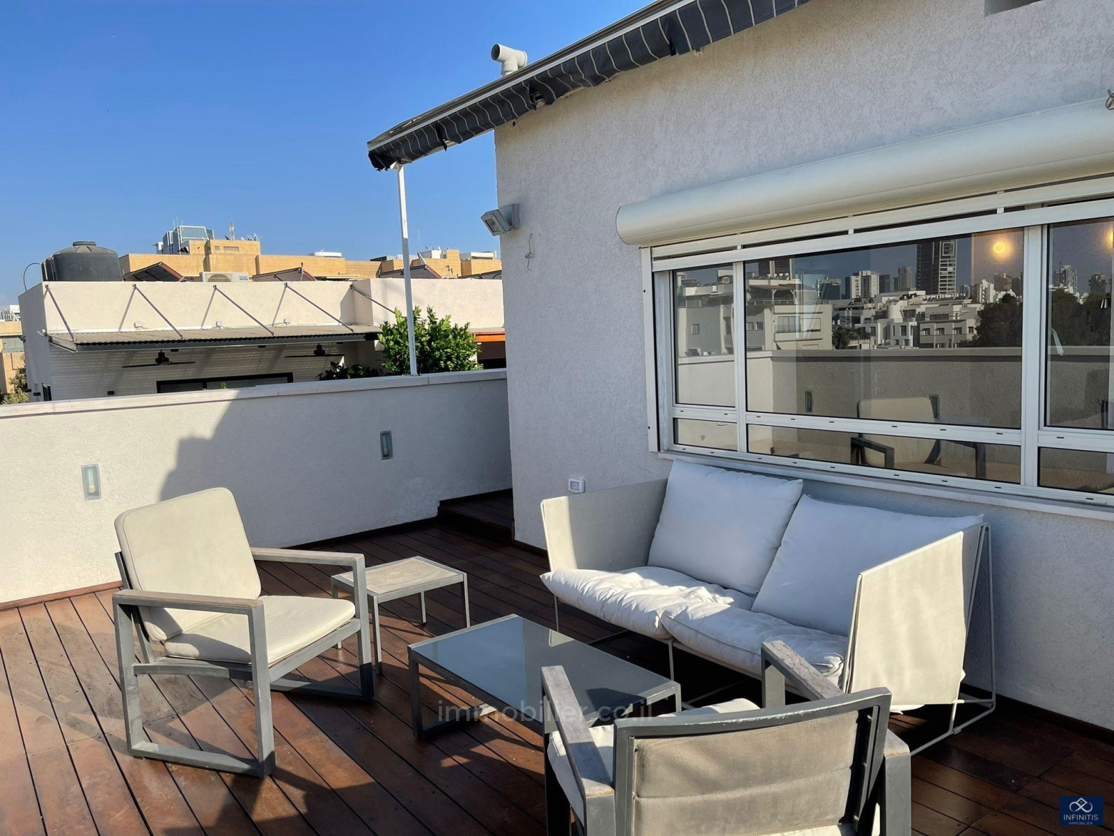 Duplex-Cobertura 4 cômodos Tel Aviv Lev Tel-Aviv 527-IBL-42