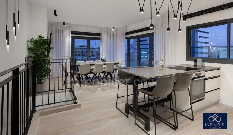 Duplex-Cobertura 4 cômodos Tel Aviv Rothshild 527-IBL-56