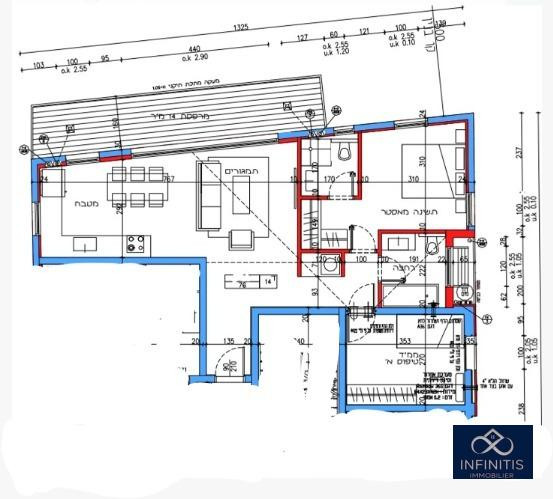 Apartamento 3 cômodos Tel Aviv Kikar Hamedina 527-IBL-60