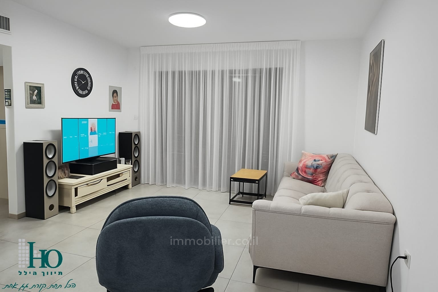 Apartamento 4 cômodos Ascalão Neve Adarim 529-IBL-93
