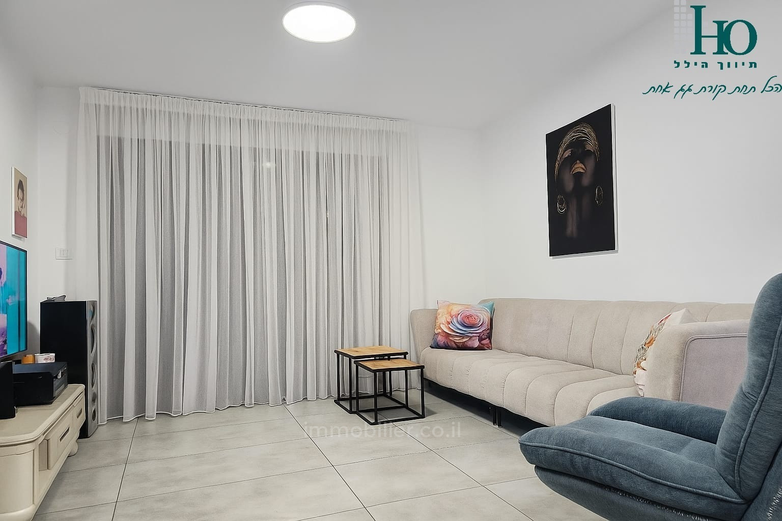 Apartamento 4 cômodos Ascalão Kohav Hatsafon 529-IBL-96
