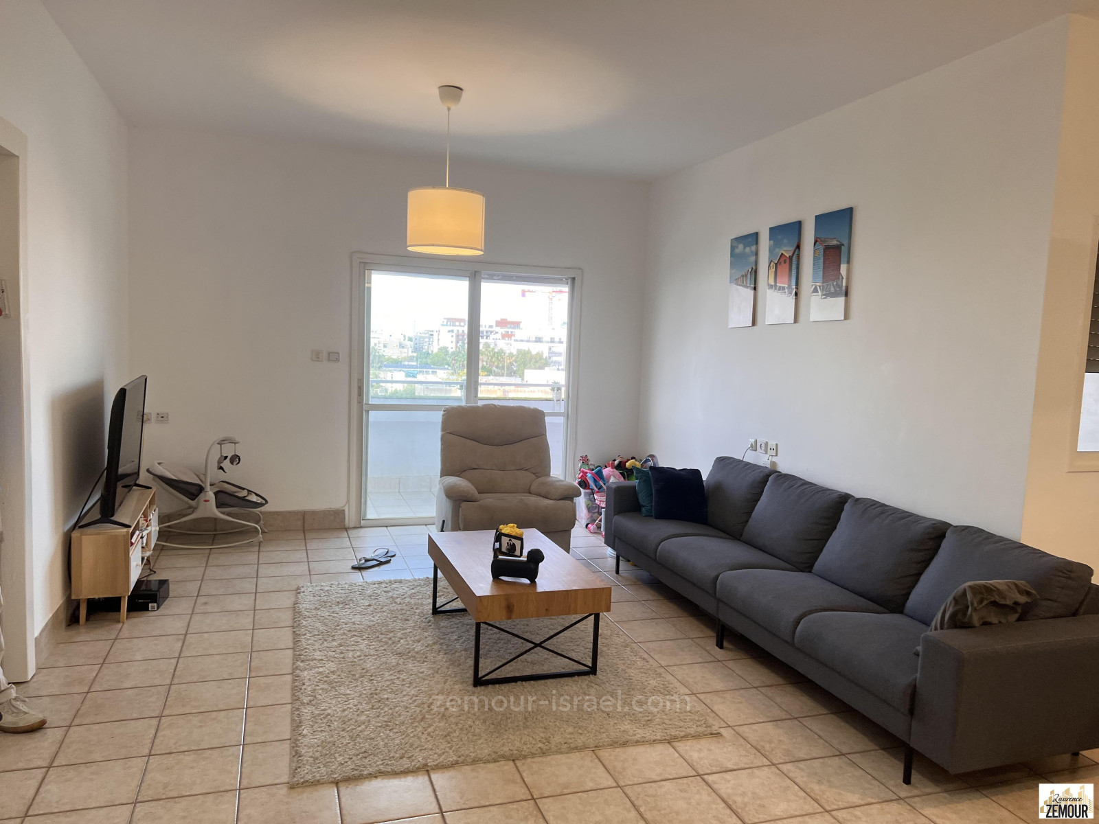 Apartamento 3 cômodos Raanana Perto de Yad Labanim 60-IBL-1242