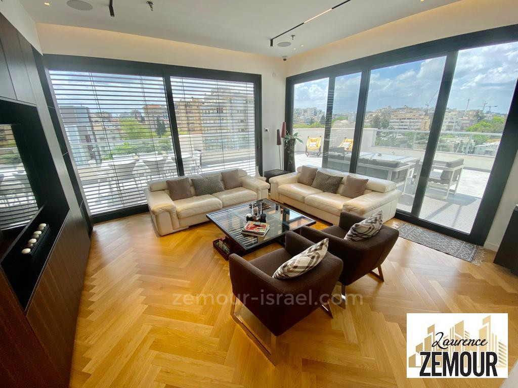 Cobertura 4 cômodos Raanana Perto do centro 60-IBL-1276