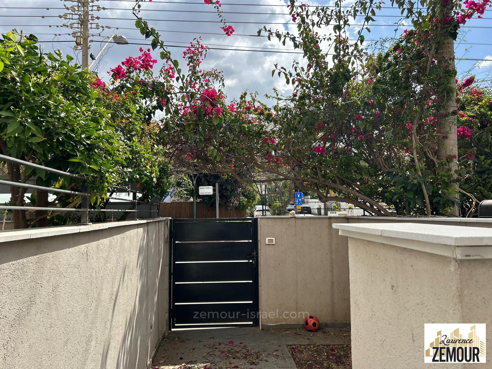 Apartamento garden 5 cômodos Raanana Est 60-IBL-1309