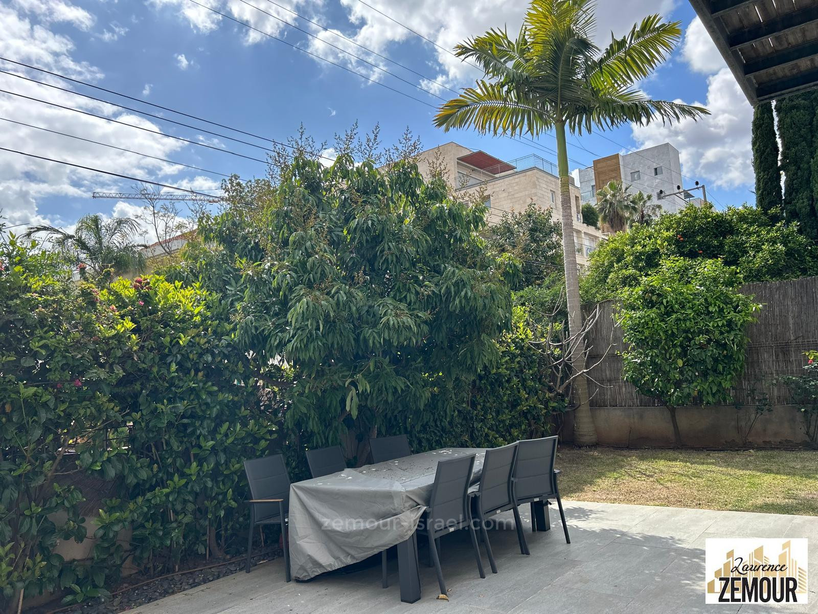 Apartamento garden 5 cômodos Raanana Est 60-IBL-1309