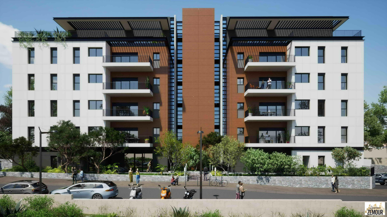 Apartamento 3 cômodos Raanana Près de Merkaz Golan 60-IBL-1311