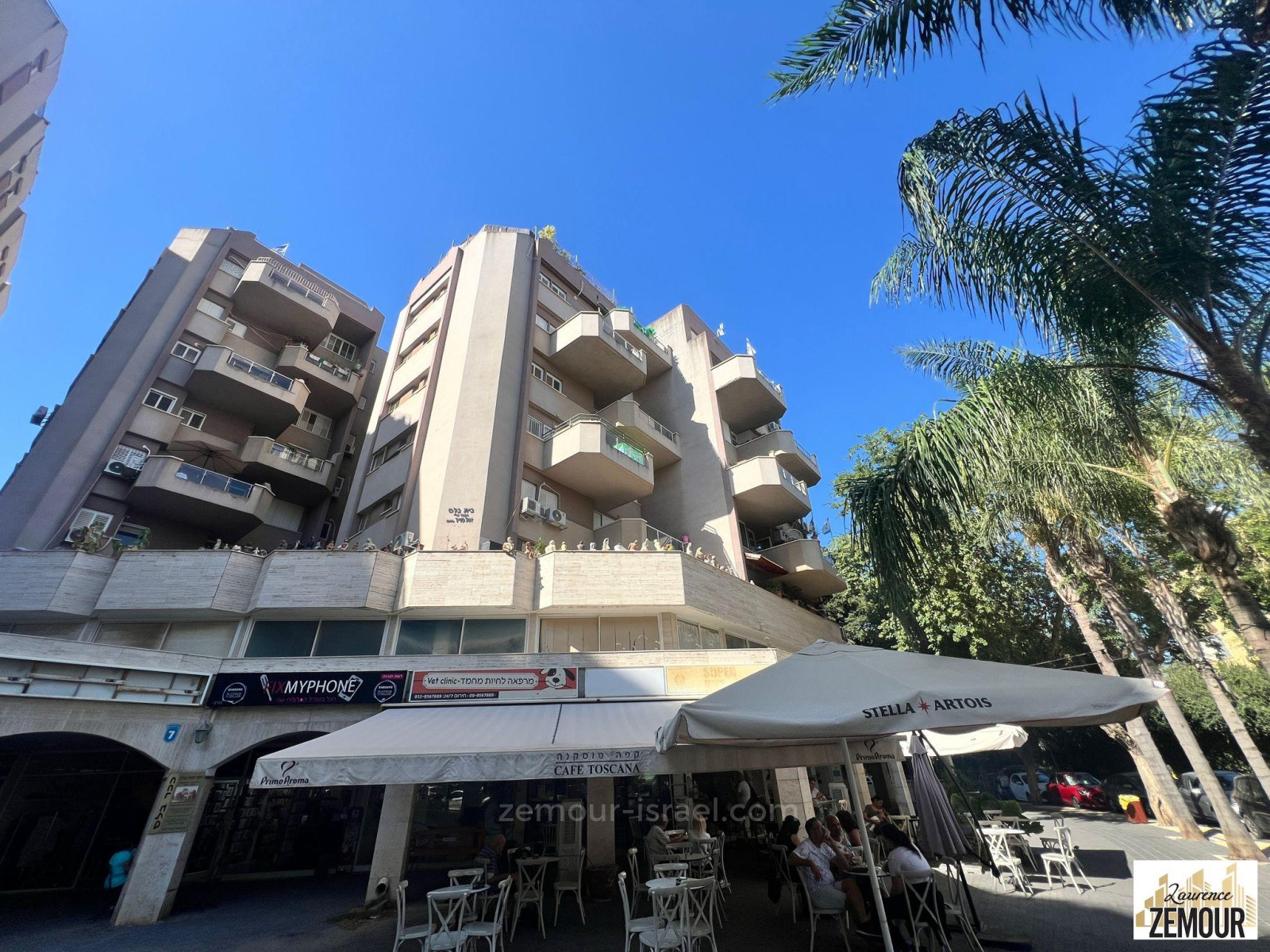 Apartamento 4 cômodos Herzliya Centro da cidade 60-IBL-1371