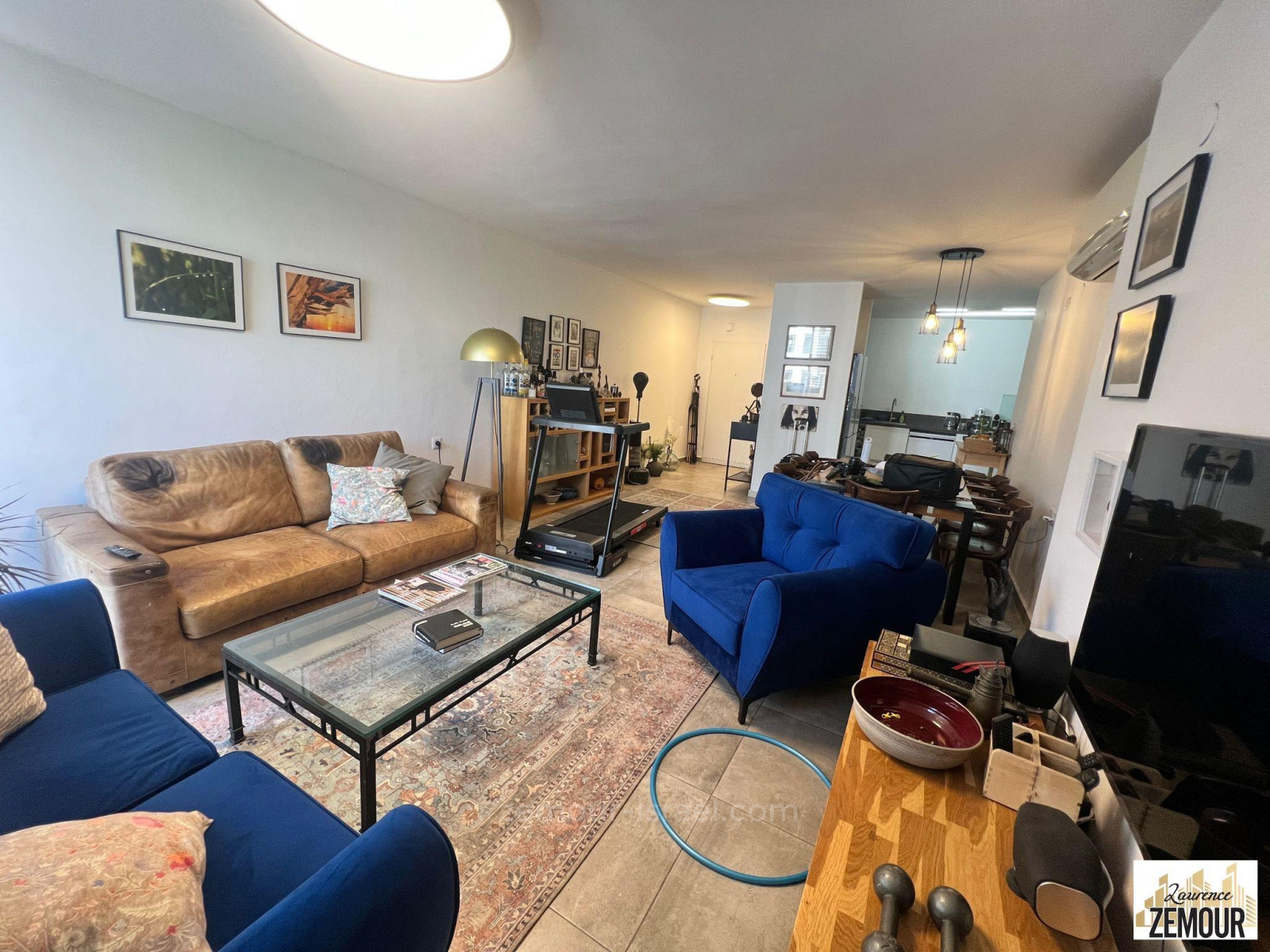 Apartamento 4 cômodos Herzliya Centro da cidade 60-IBL-1371