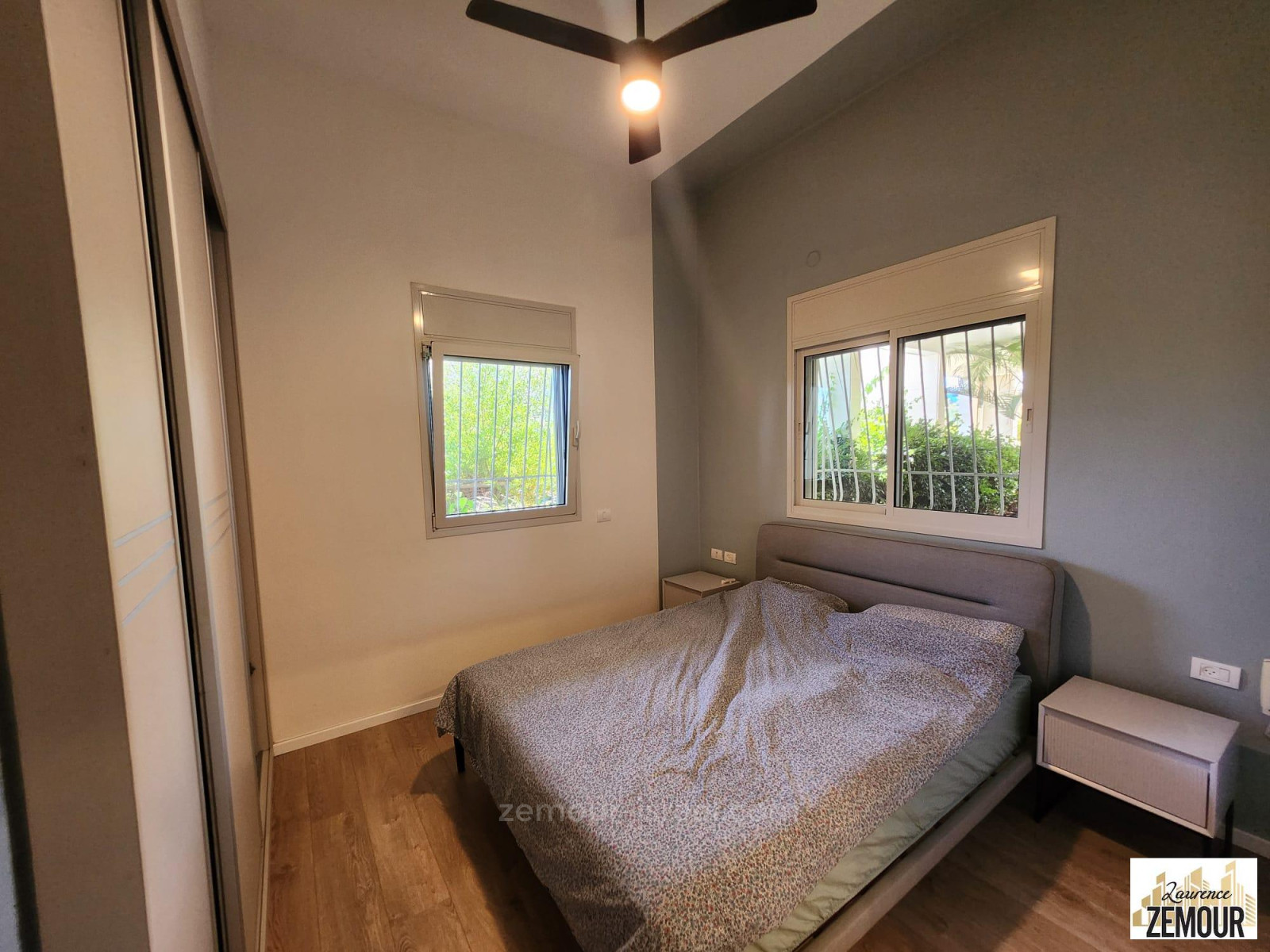 Apartamento garden 4 cômodos Raanana Neve Zemer 60-IBL-1374