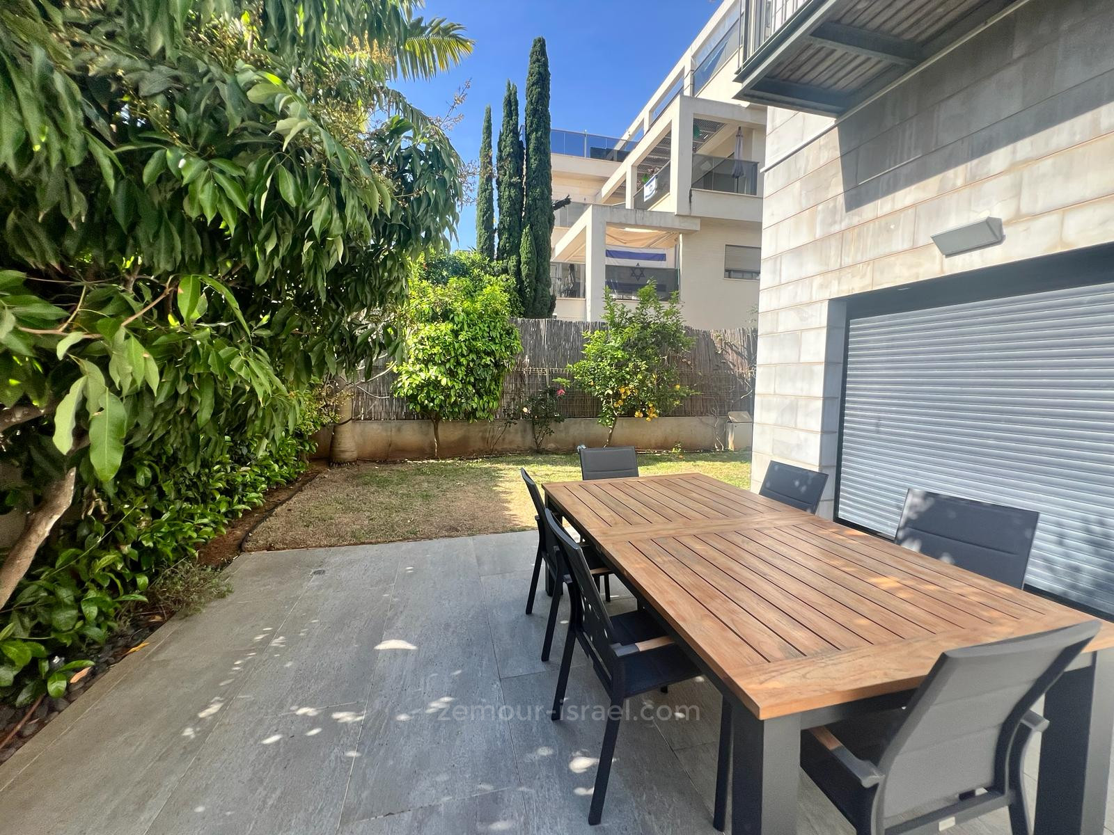 Apartamento garden 5 cômodos Raanana Est 60-IBL-1399