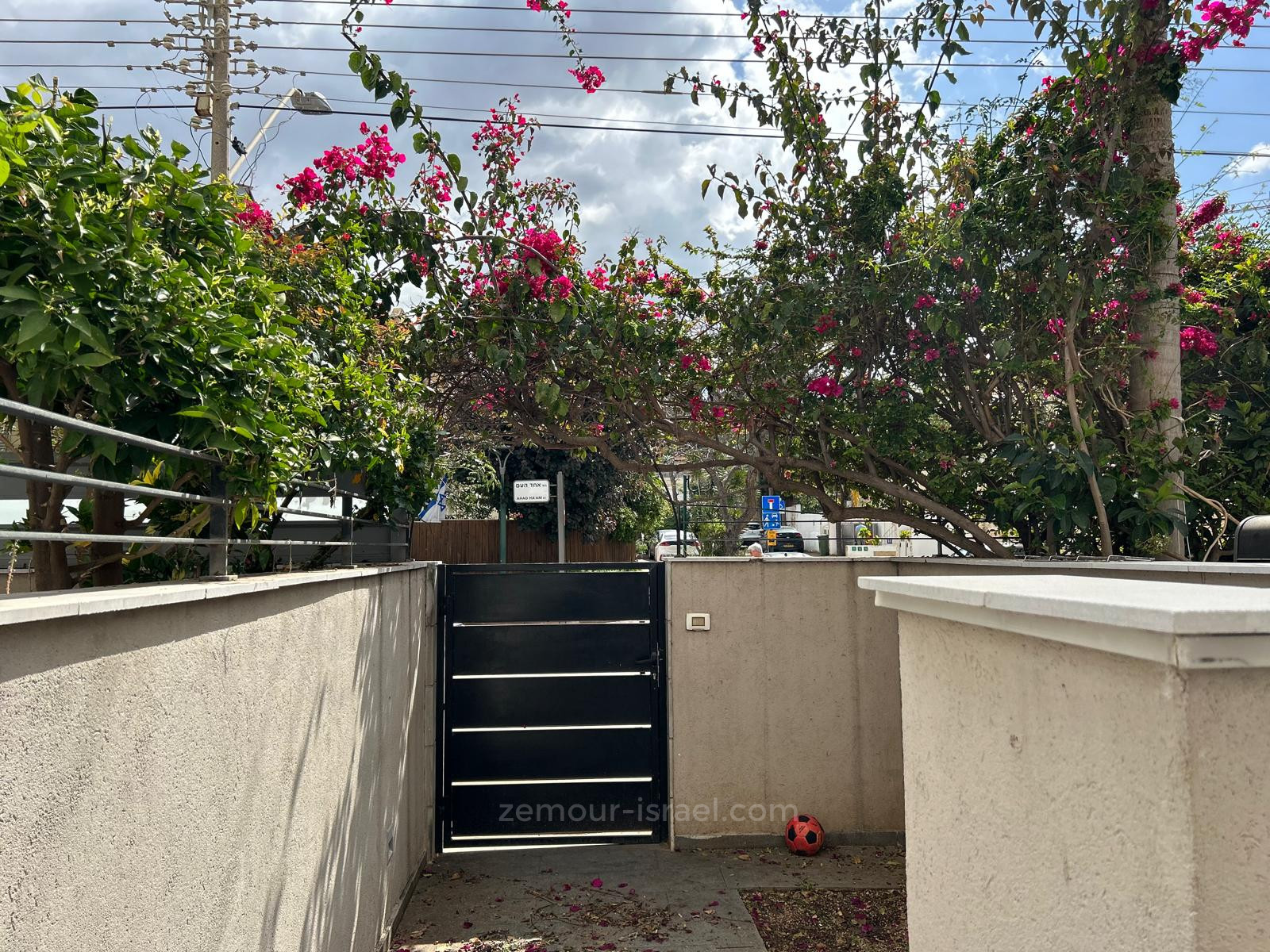 Apartamento garden 5 cômodos Raanana Est 60-IBL-1399