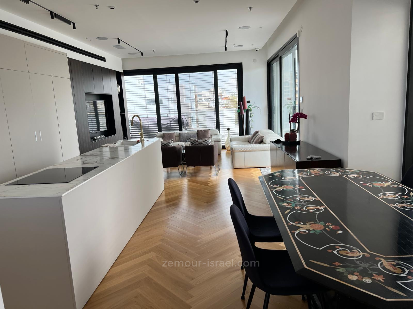 Cobertura 4 cômodos Raanana Perto de Yad Labanim 60-IBL-1430