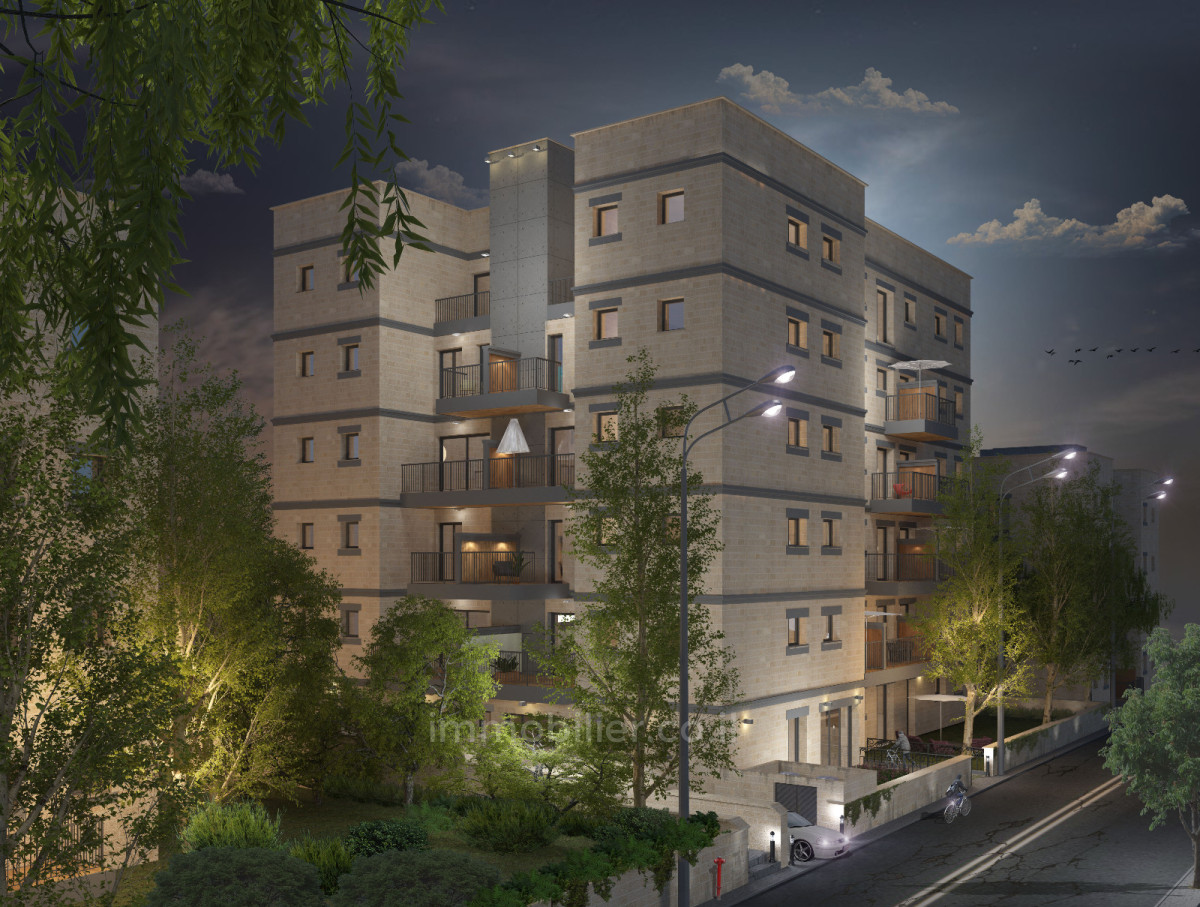 Apartamento 4 cômodos Jerusalém Kiryat Moshe 606-IBL-34