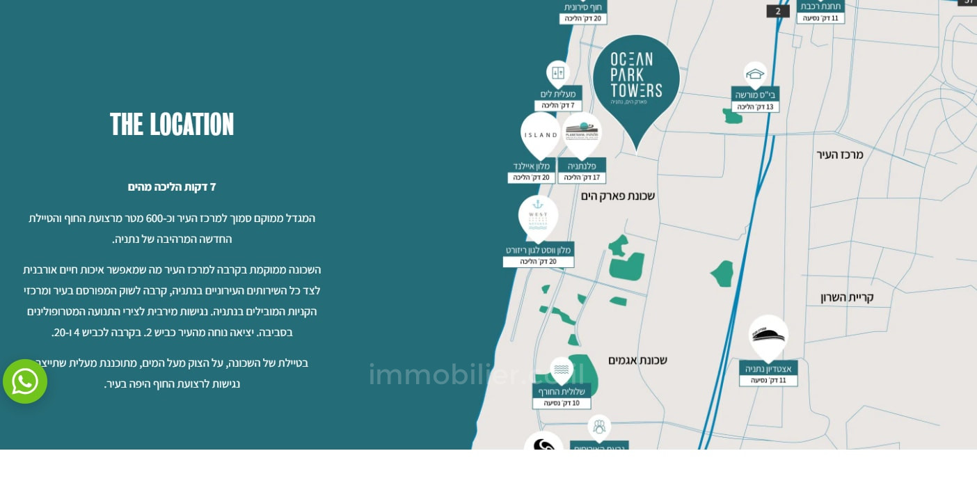 Apartamento 5 cômodos Netanya drom netanya 606-IBL-4