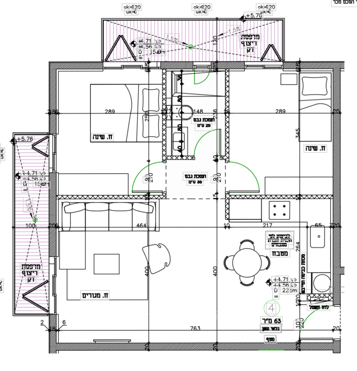 Apartamento 3 cômodos Tel Aviv Neve Tsedek 627-IBL-31