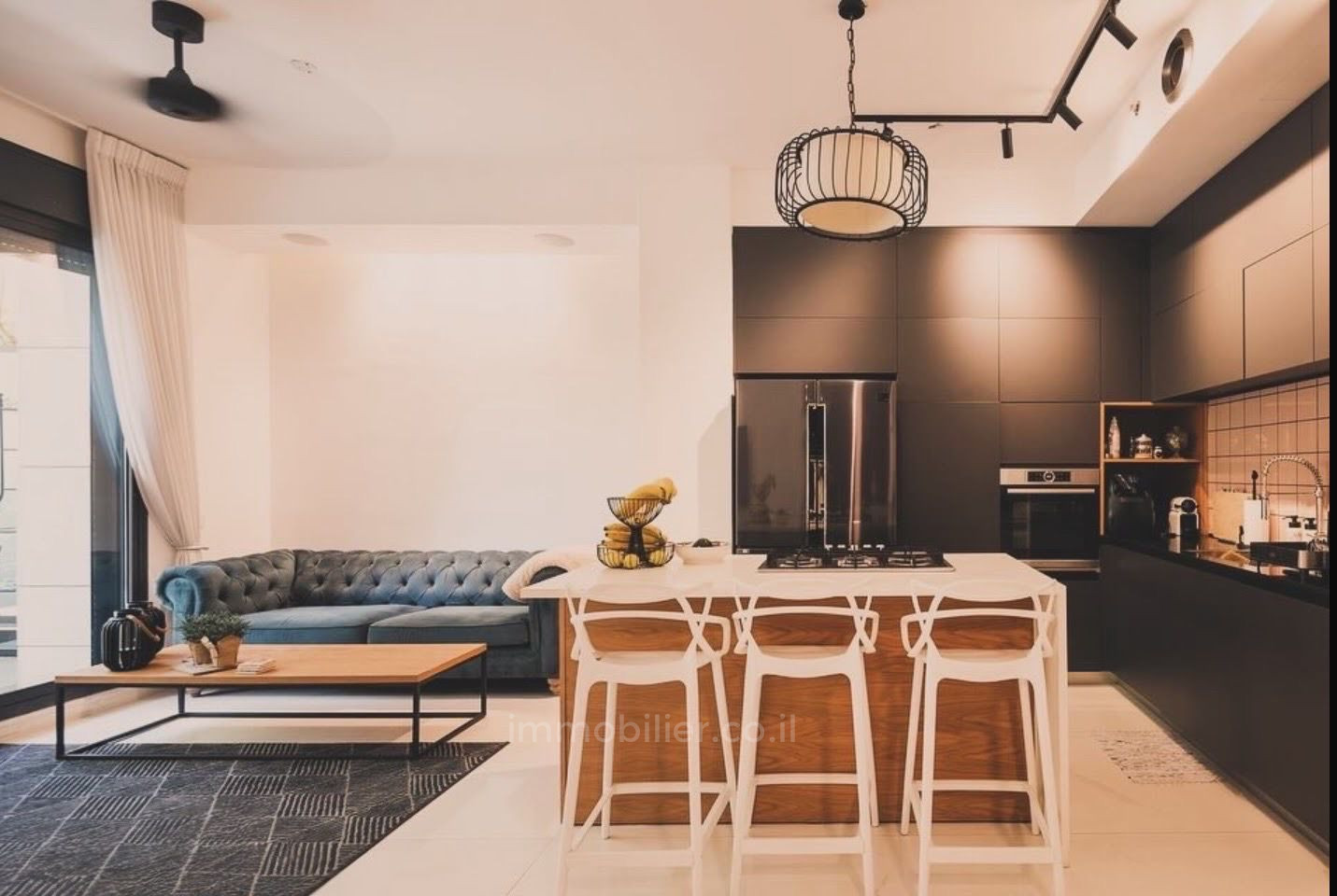 Apartamento garden 3 cômodos Tel Aviv Lev Tel-Aviv 633-IBL-19