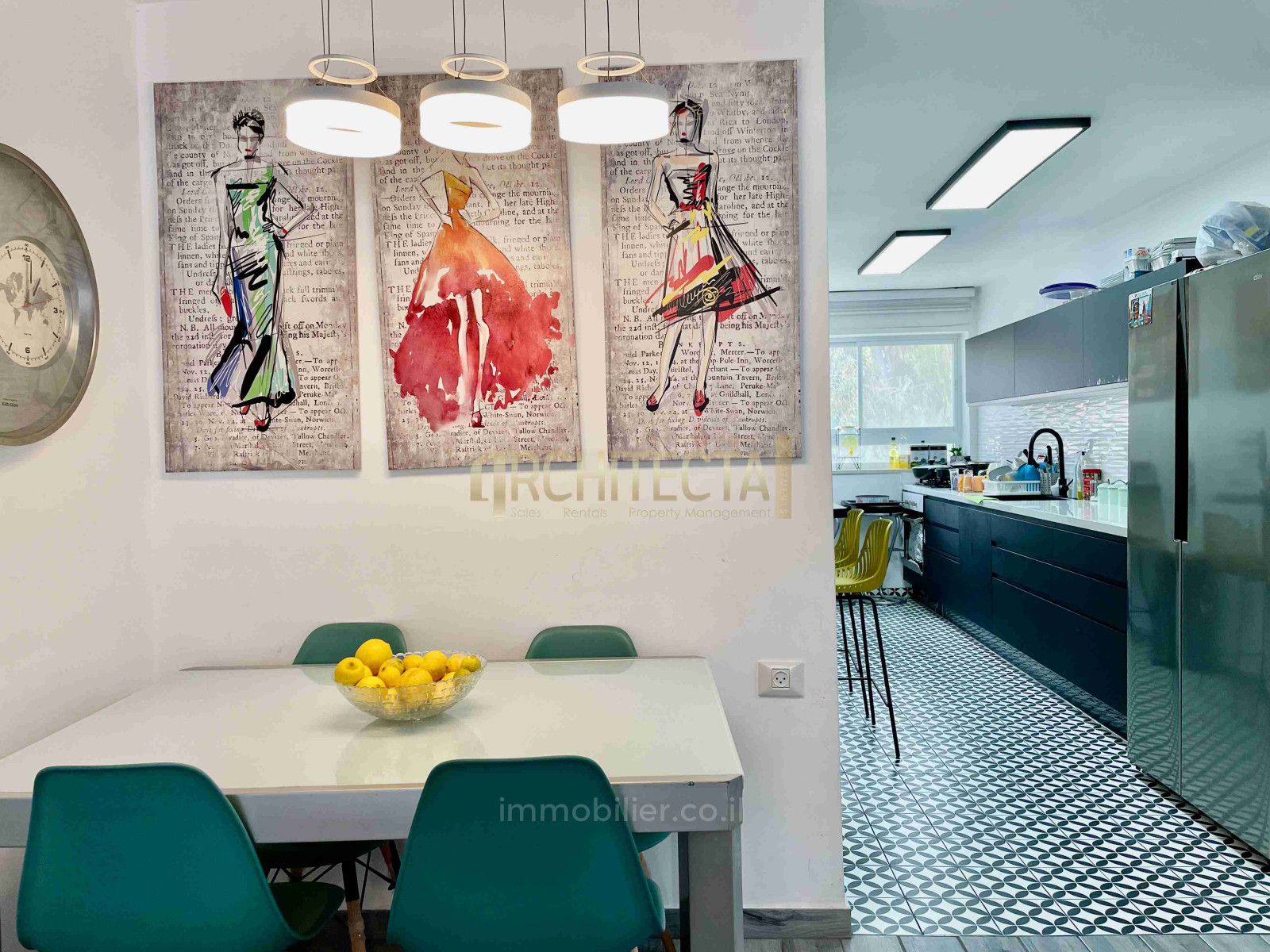 Apartamento 4 cômodos Jerusalém Arnona 642-IBL-19