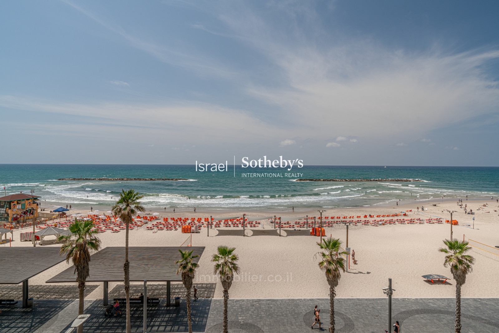 Apartamento 4 cômodos Tel Aviv Primeira linha de mar 651-IBL-10