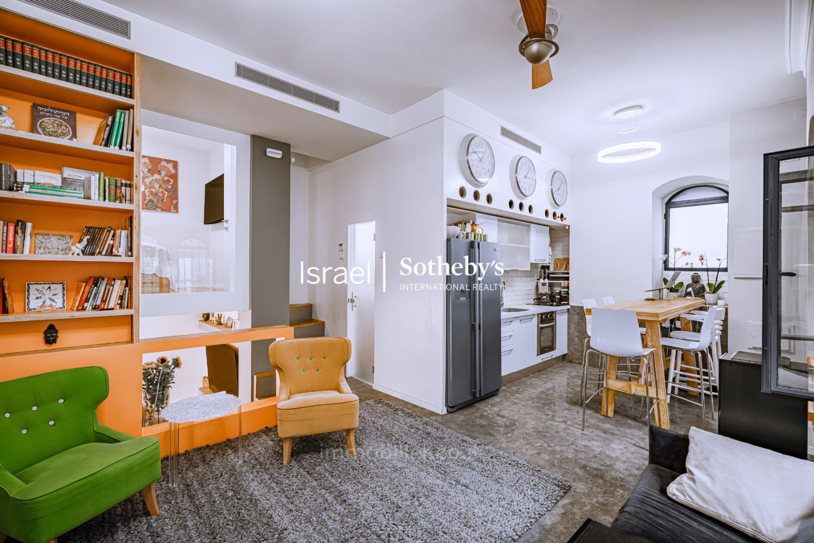 Apartamento 3 cômodos Jerusalém Nahlaot 651-IBL-24