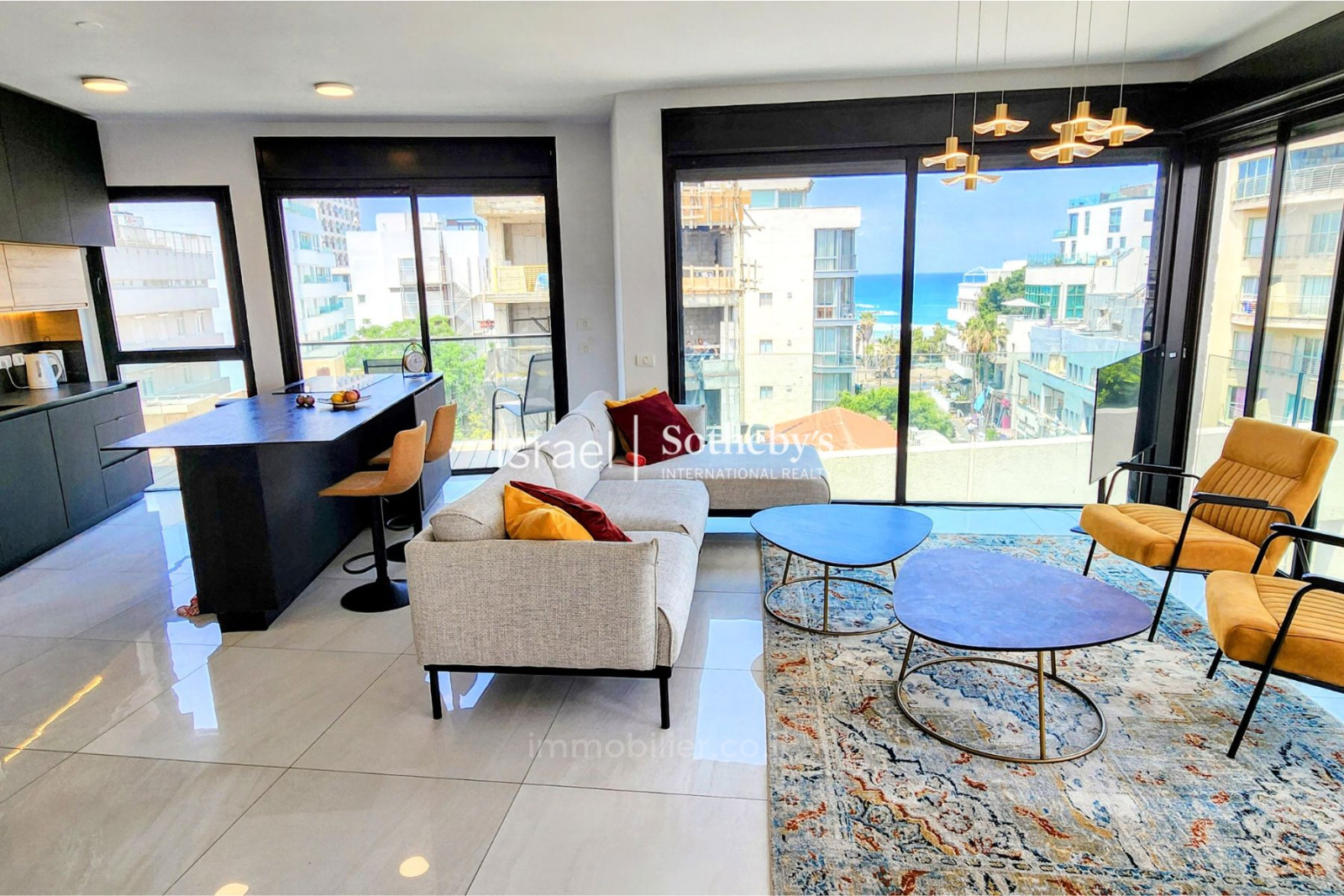 Cobertura 4 cômodos Tel Aviv Lev Tel-Aviv 651-IBL-49