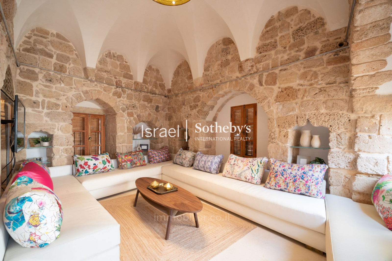 Apartamento garden 4 cômodos Tel Aviv Cidade antiga de Jaffa 651-IBL-61