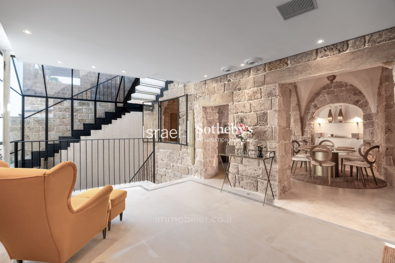 Apartamento garden 4 cômodos Tel Aviv Cidade antiga de Jaffa 651-IBL-61