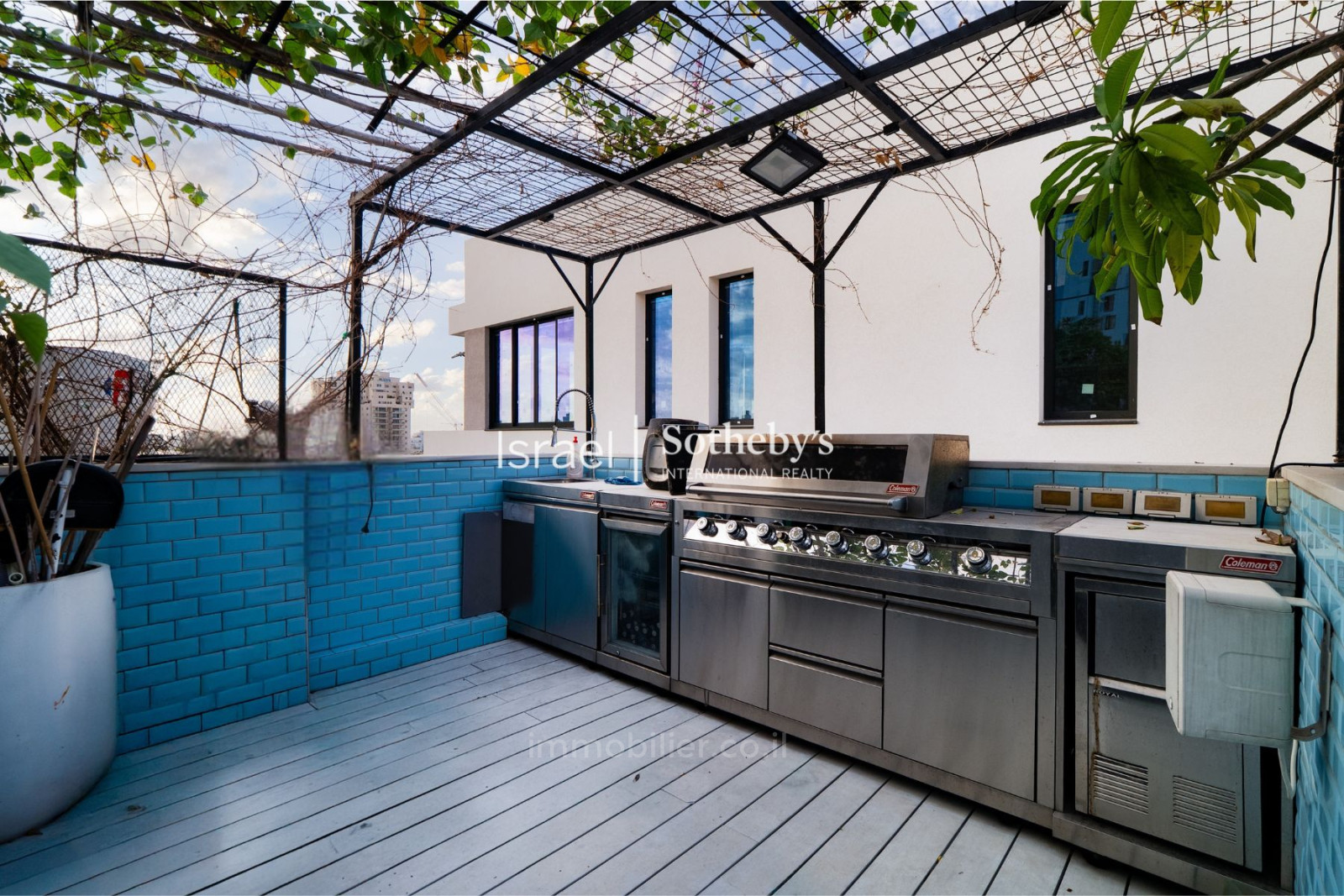 Cobertura 4.5 cômodos Tel Aviv Centro da cidade 651-IBL-70