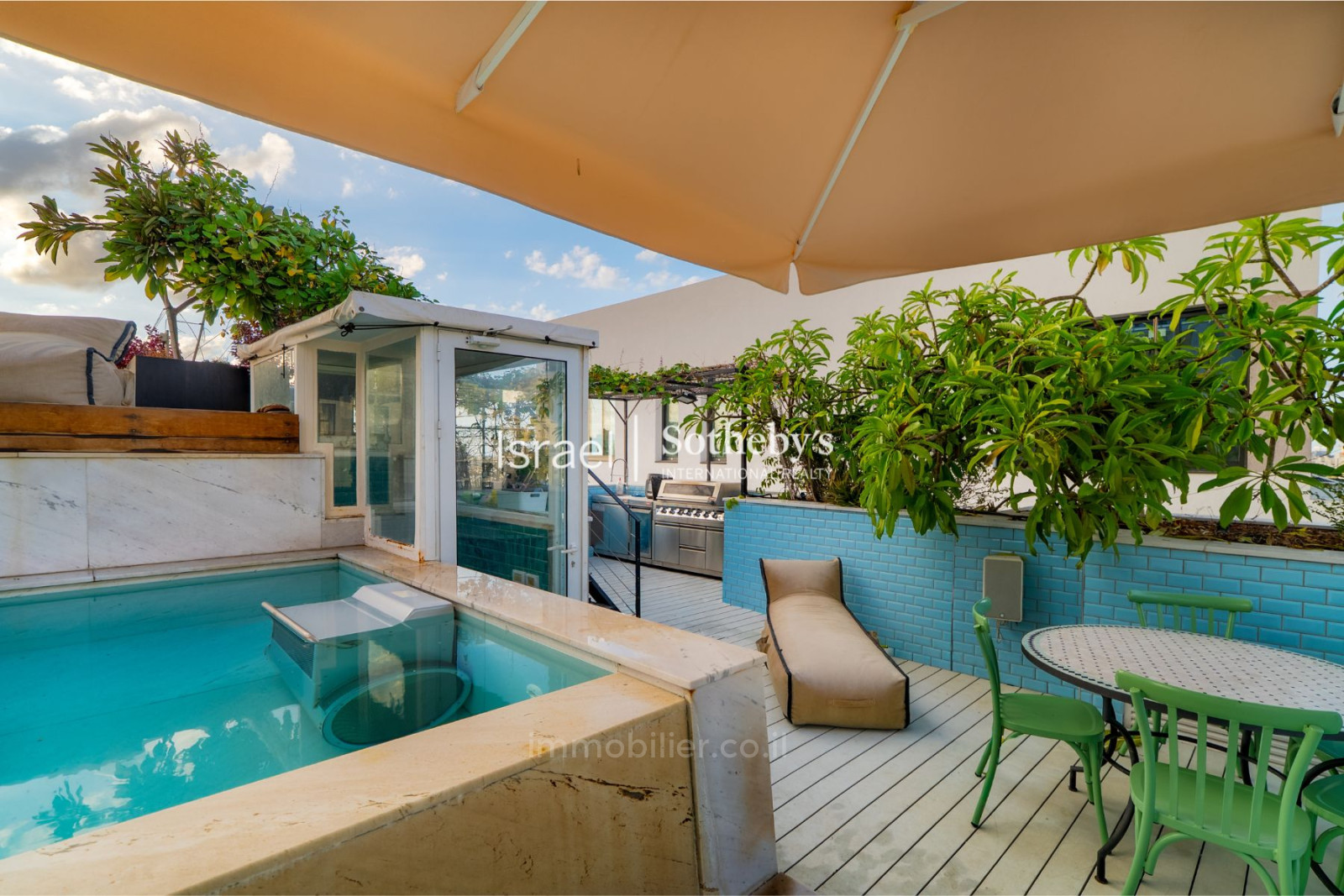 Cobertura 4.5 cômodos Tel Aviv Centro da cidade 651-IBL-70