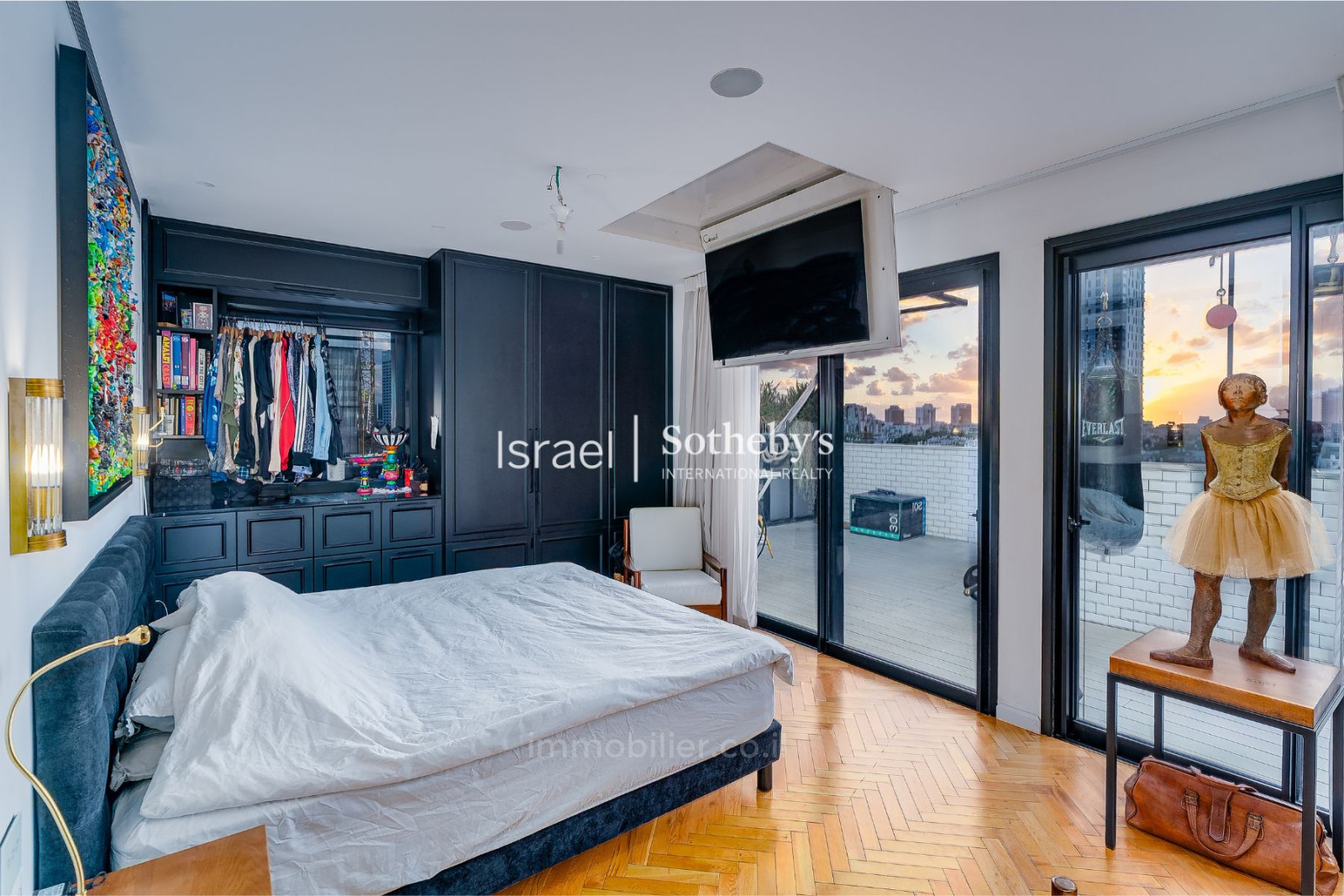 Cobertura 4.5 cômodos Tel Aviv Centro da cidade 651-IBL-70