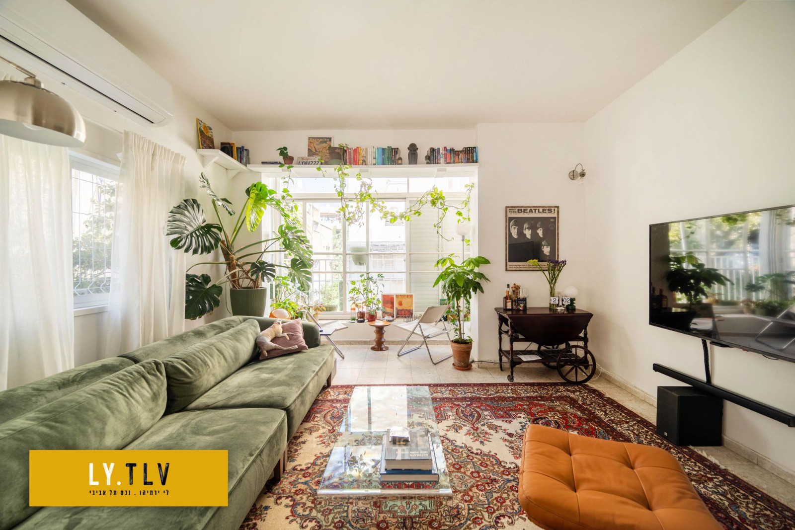 Apartamento 3 cômodos Tel Aviv Centro da cidade 804-IBL-107