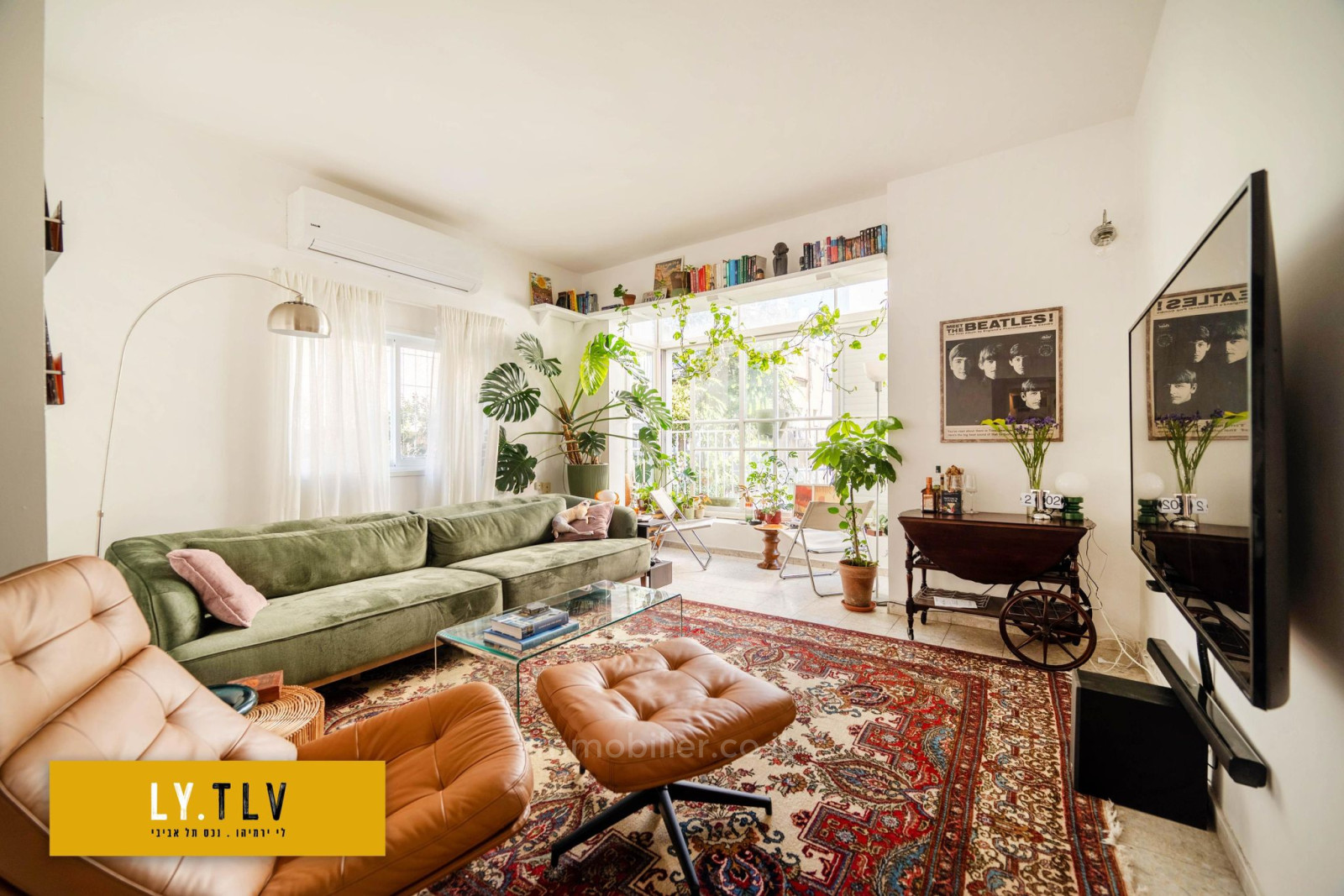 Apartamento 3 cômodos Tel Aviv Centro da cidade 804-IBL-107