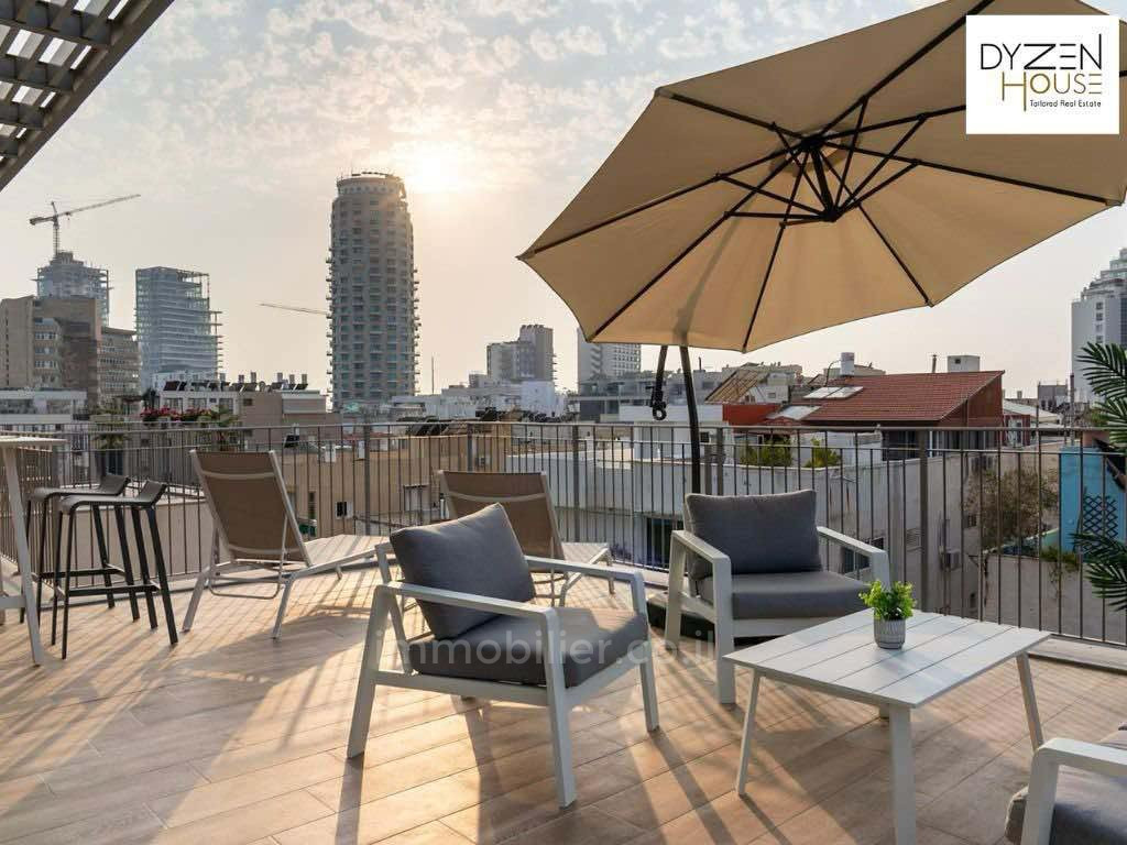 Cobertura 3 cômodos Tel Aviv Centro da cidade 804-IBL-16