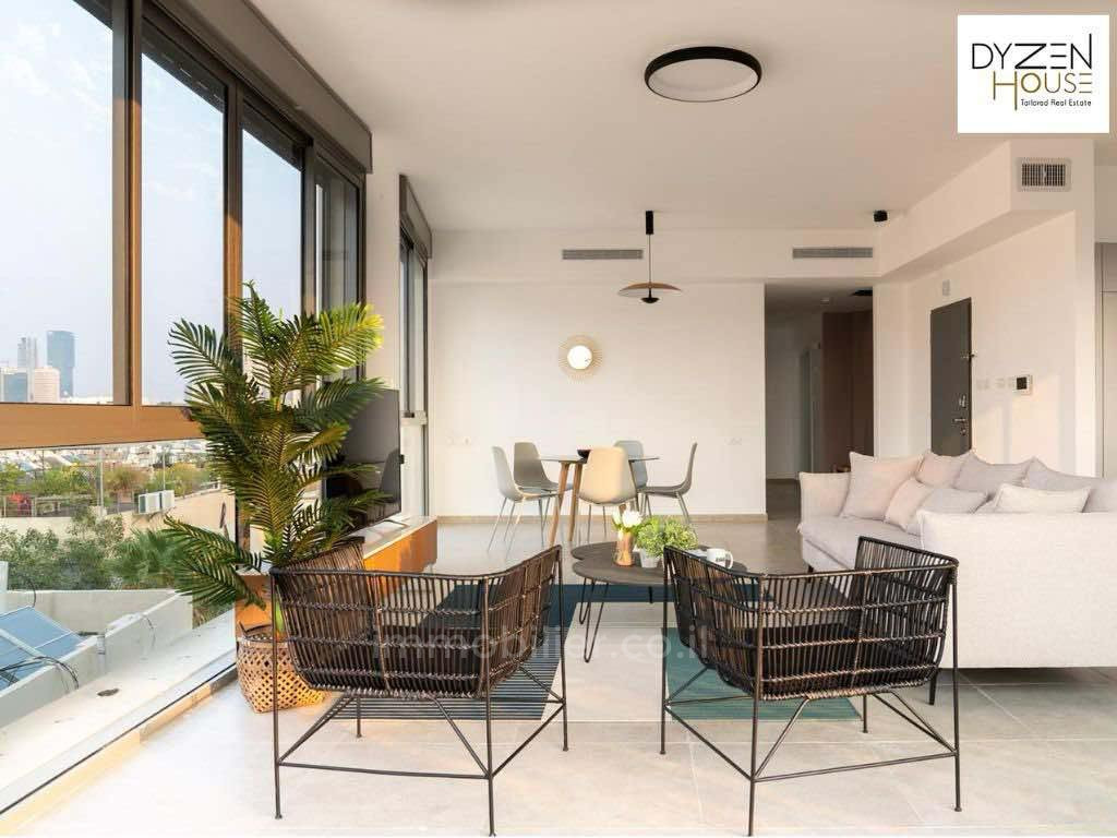 Cobertura 3 cômodos Tel Aviv Centro da cidade 804-IBL-16