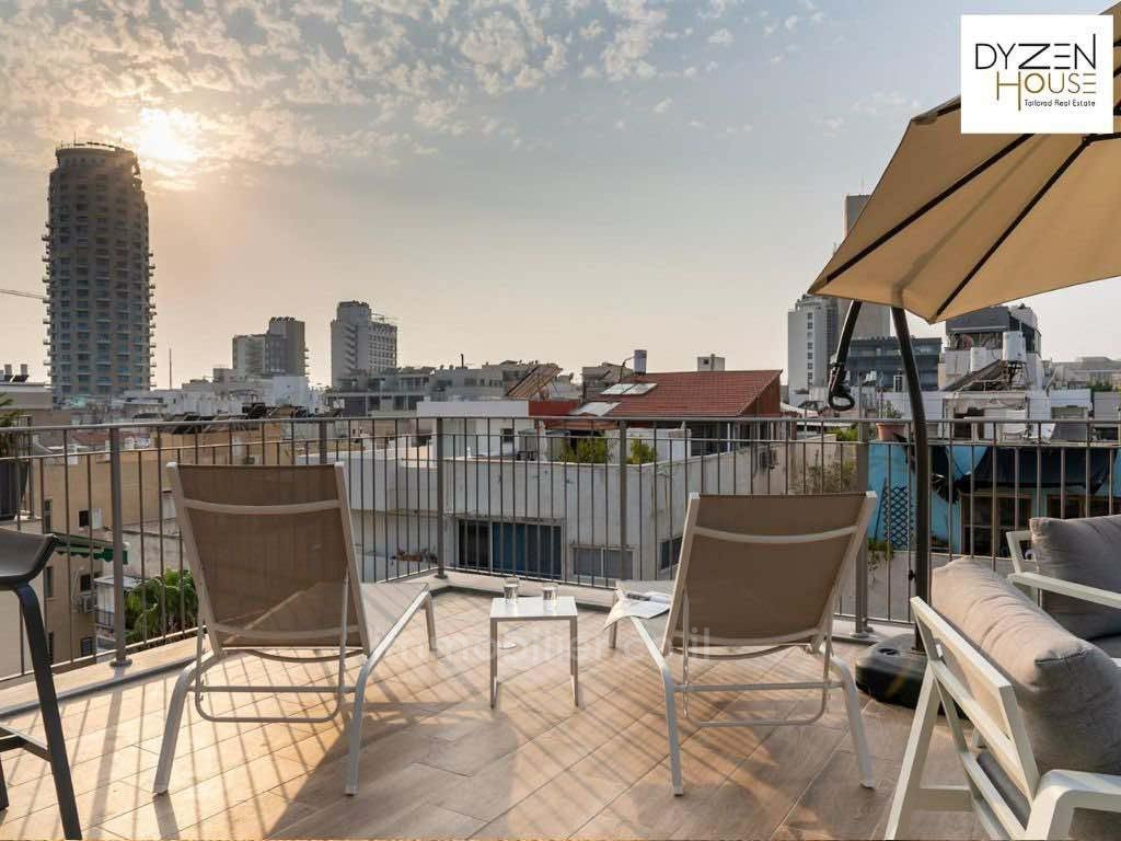 Cobertura 3 cômodos Tel Aviv Centro da cidade 804-IBL-16