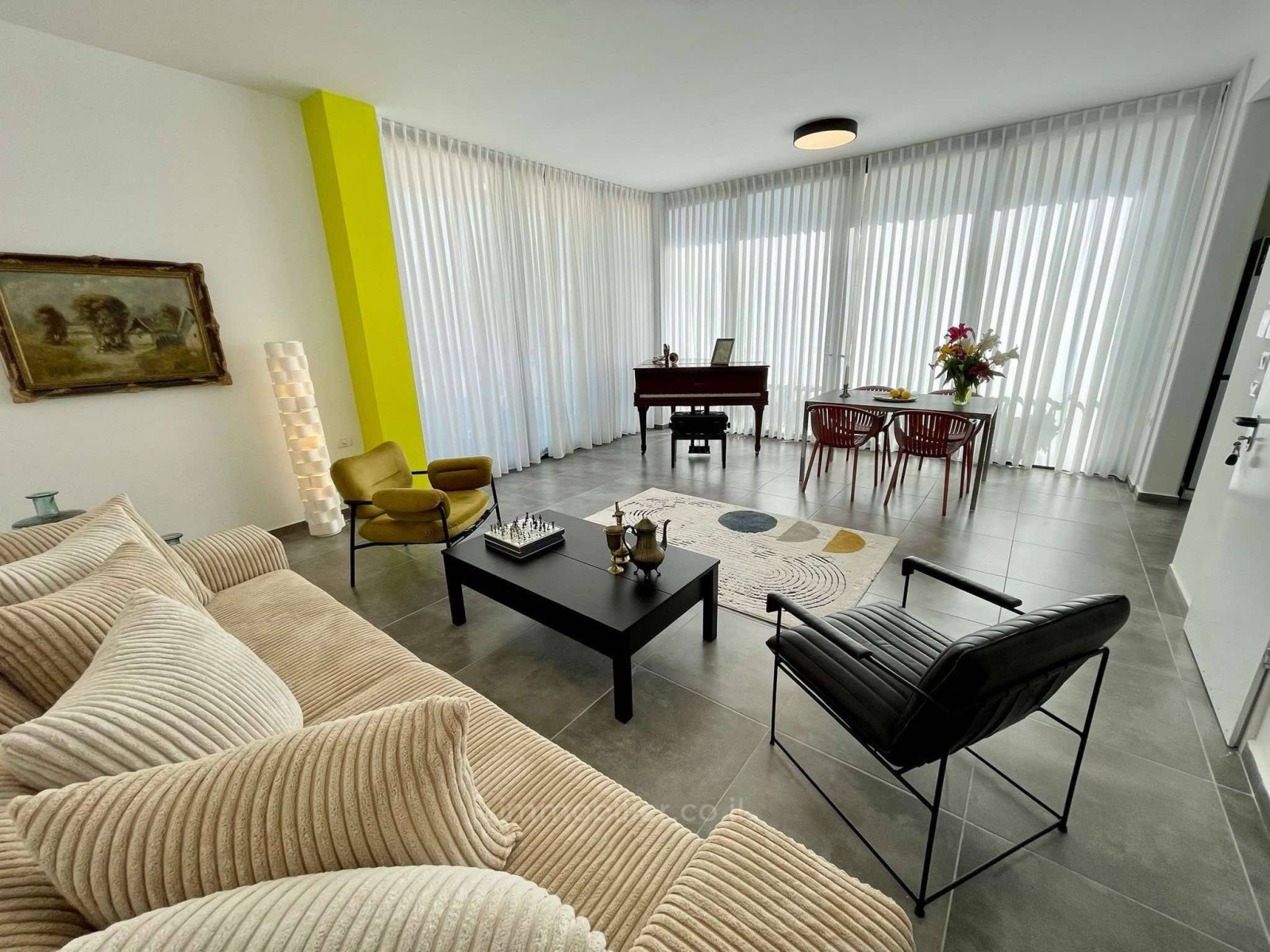 Apartamento 4 cômodos Tel Aviv Centro da cidade 804-IBL-19