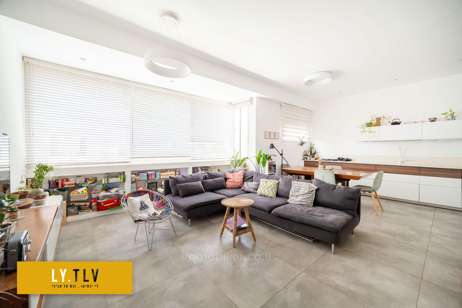 Apartamento 3 cômodos Tel Aviv Centro da cidade 804-IBL-1