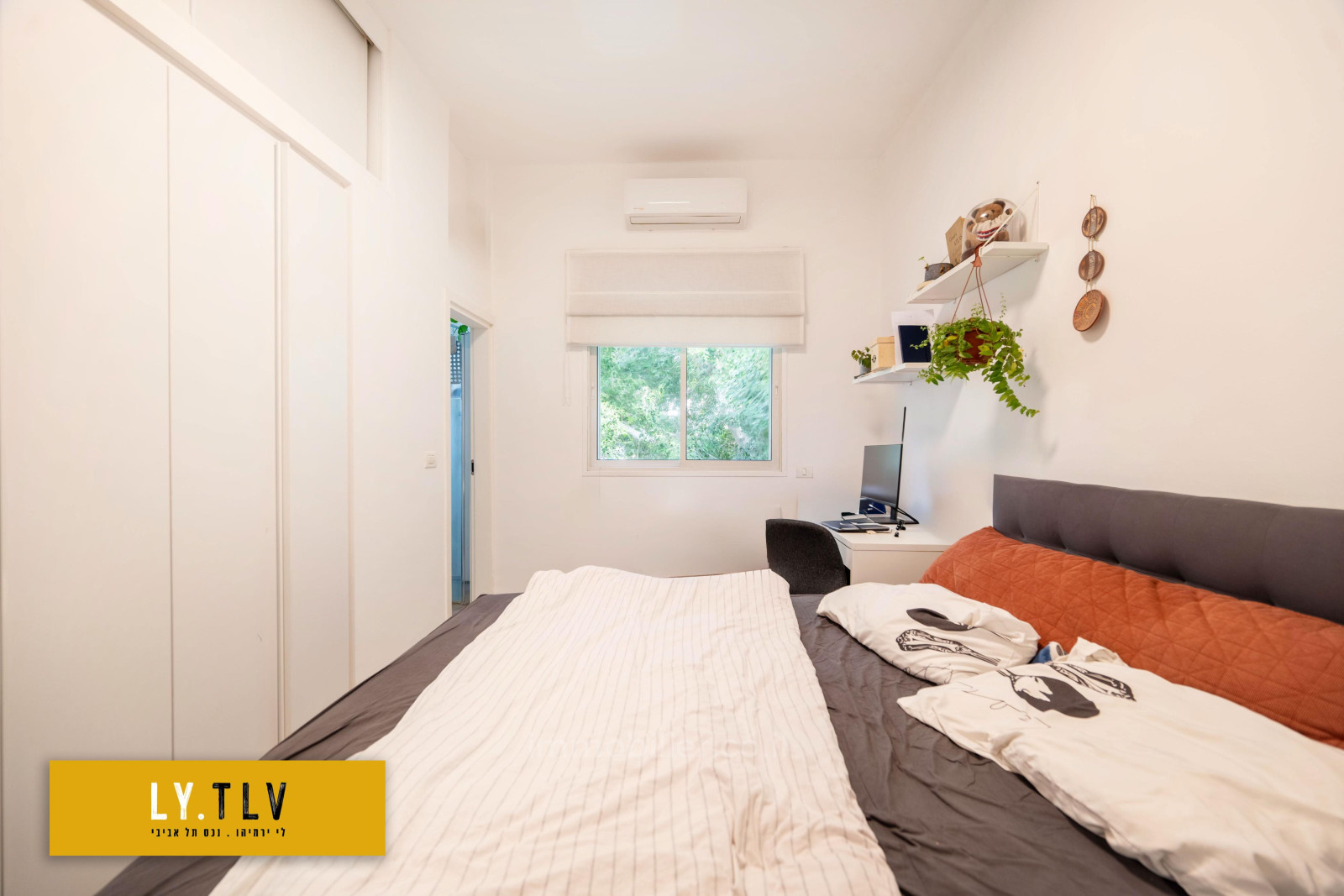 Apartamento 3 cômodos Tel Aviv Centro da cidade 804-IBL-1