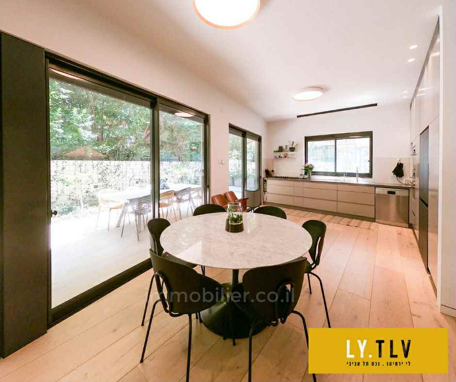 Apartamento garden 5 cômodos Tel Aviv Primeira linha de mar 804-IBL-41