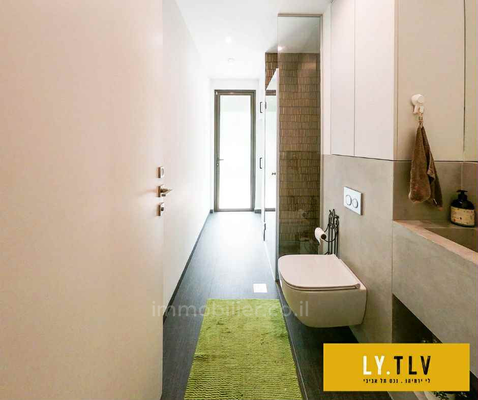 Apartamento garden 5 cômodos Tel Aviv Primeira linha de mar 804-IBL-41