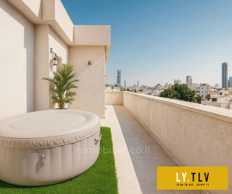 Duplex 3 cômodos Tel Aviv Centro da cidade 804-IBL-63
