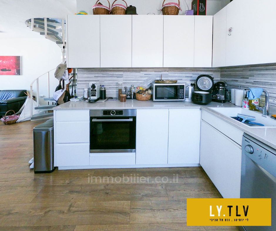 Duplex 3 cômodos Tel Aviv Centro da cidade 804-IBL-63