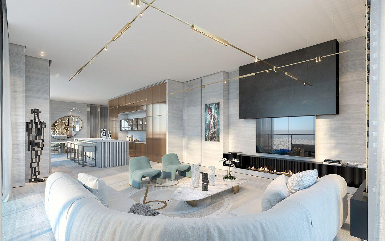 Cobertura 5 cômodos Givataim City 806-IBL-14