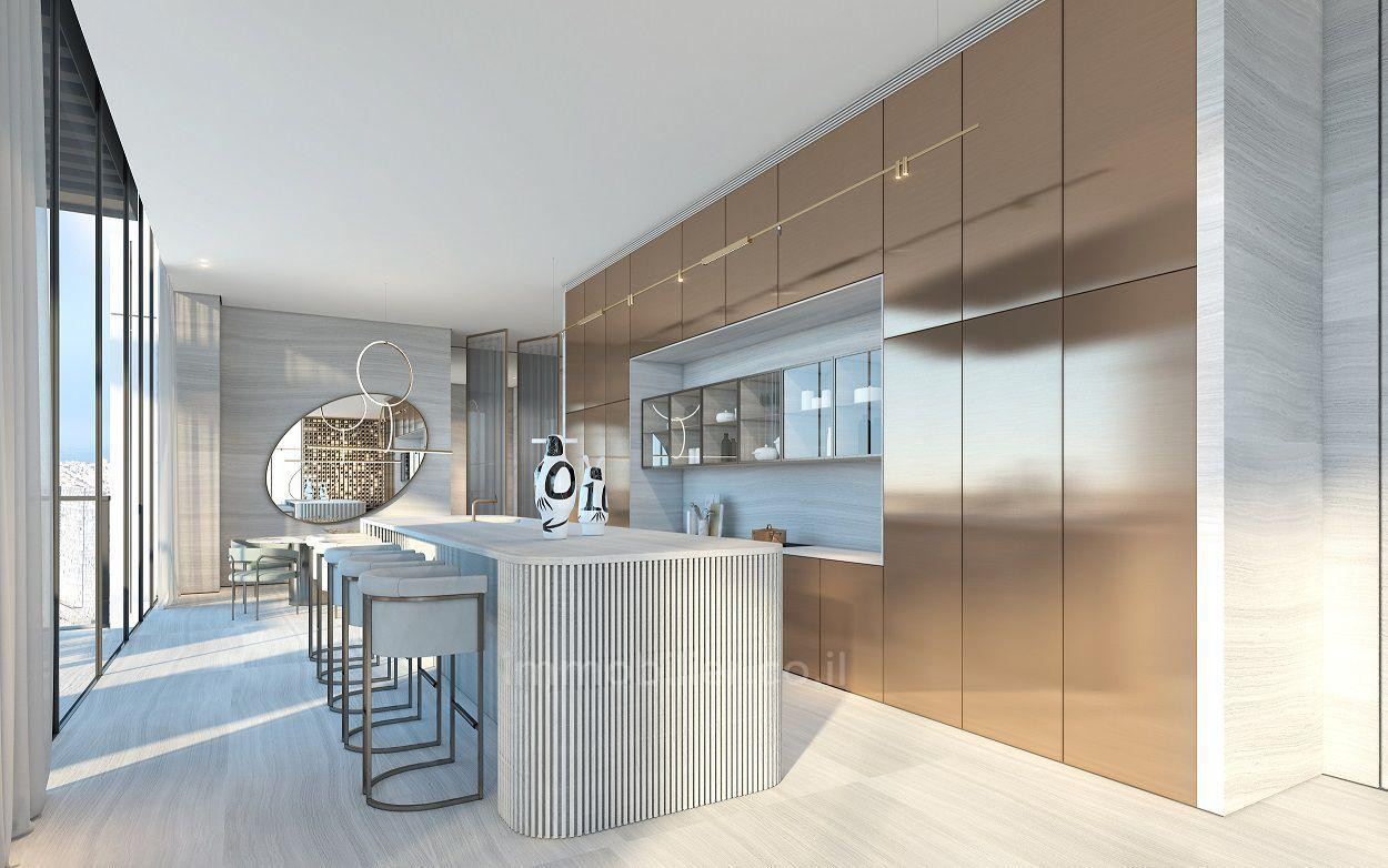 Cobertura 5 cômodos Givataim City 806-IBL-14