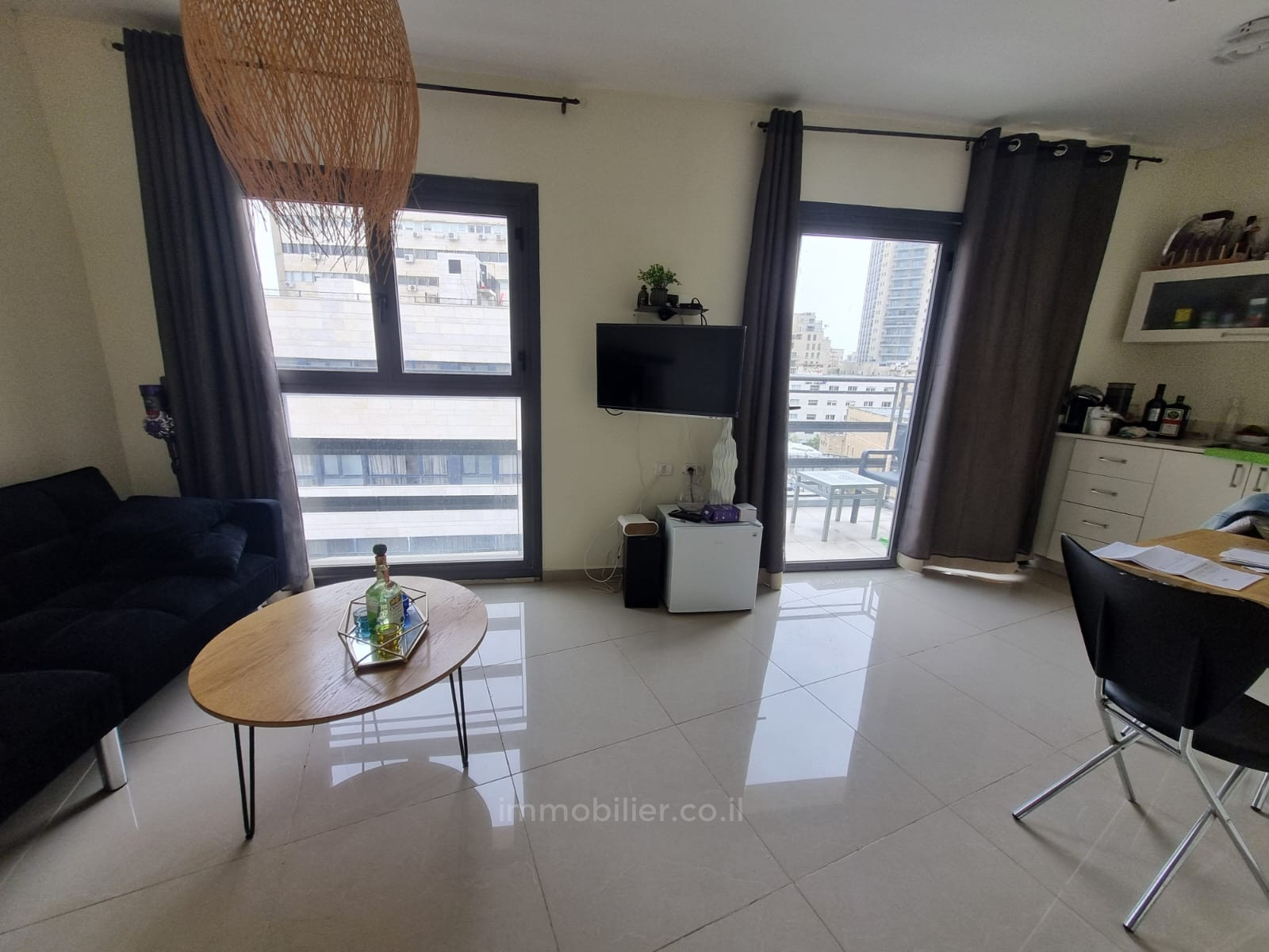 Apartamento 2 cômodos Jerusalém Centro da cidade 814-IBL-1