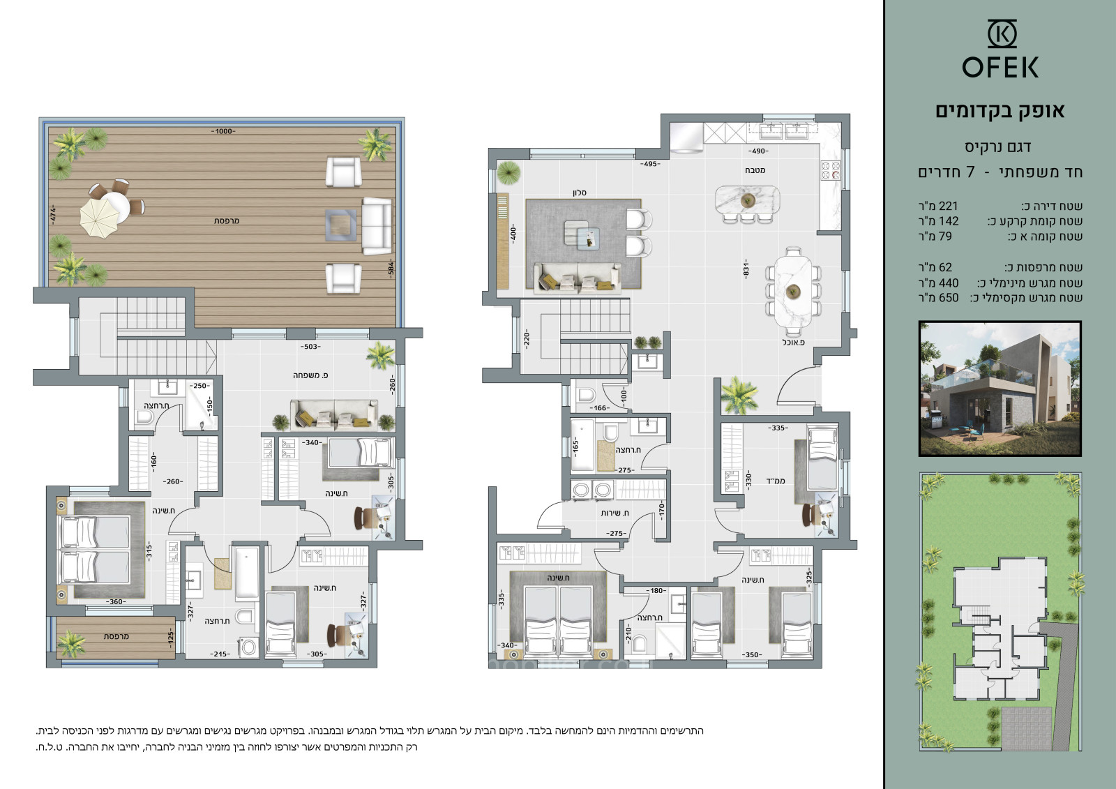 Casarão 7 cômodos Judée et Samarie Kedumim >> Sommet de l’horizon 822-IBL-1
