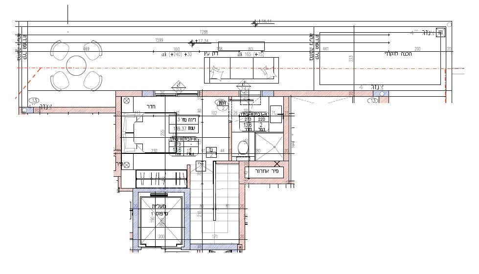 Cobertura 5 cômodos Tel Aviv Kerem Hatemanim 828-IBL-109