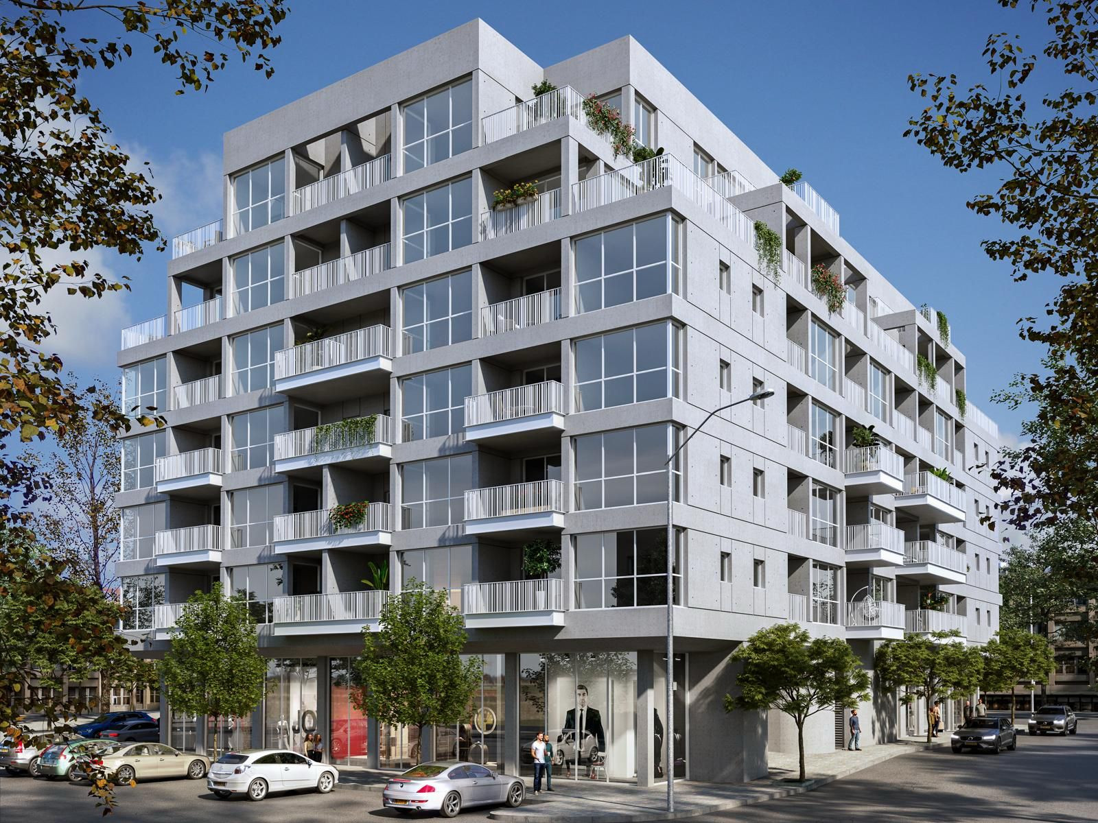 Apartamento 4 cômodos Tel Aviv Lev Tel-Aviv 828-IBL-110